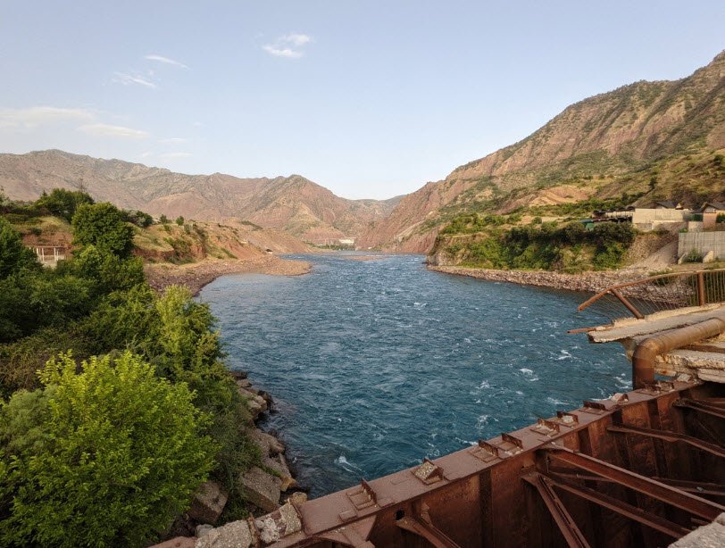 Norak Reservoir (Norak Dam), Khatlon Region, Tajikistan